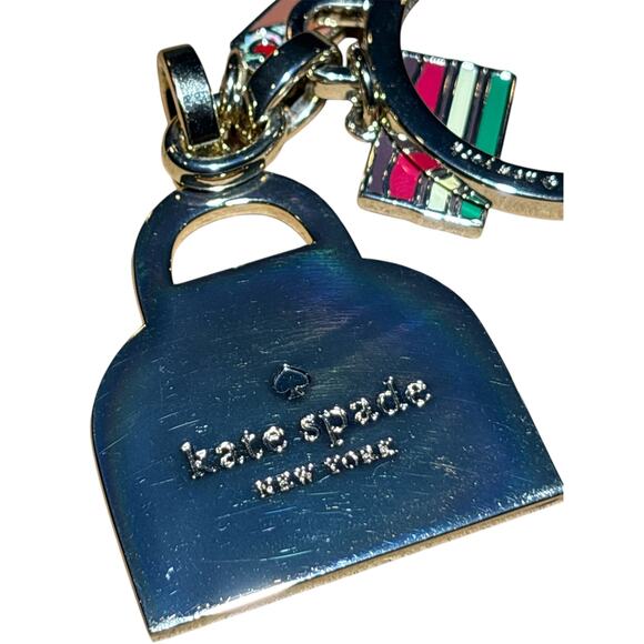 Kate Spade Italian pastry keychain with cannoli and Italian cream cake - Picture 5 of 5